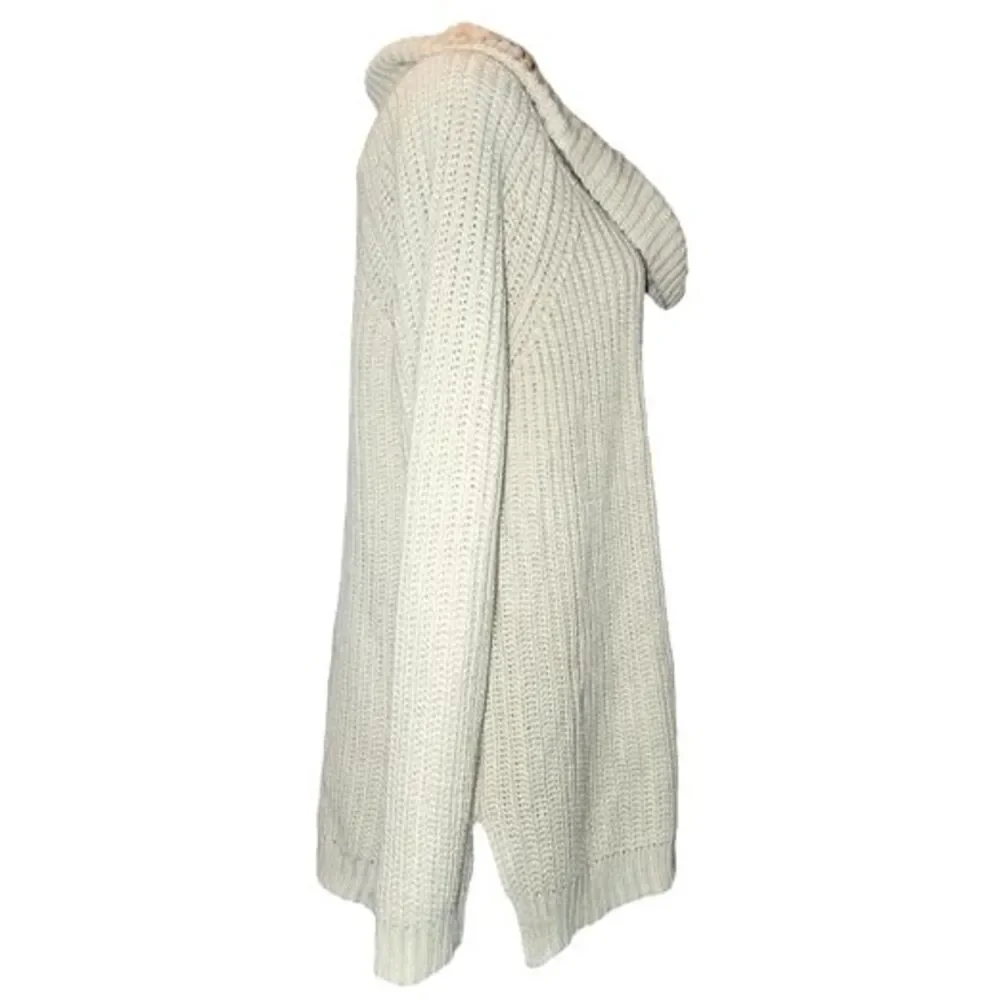 Favlux Fashion NWT Beige Chunky‎ Knit Cowl Neck Sweater Plus Size 2X